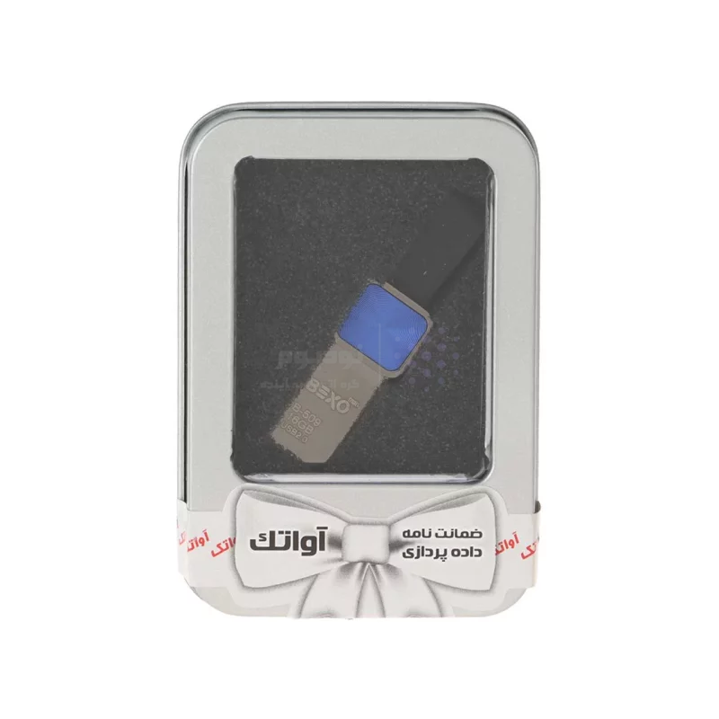 BEXO B-509 USB2.0 Flash Memory - 16GB (گارانتی داده پردازی آواتک) پک هدیه - مشکی آبی - تصویر 3