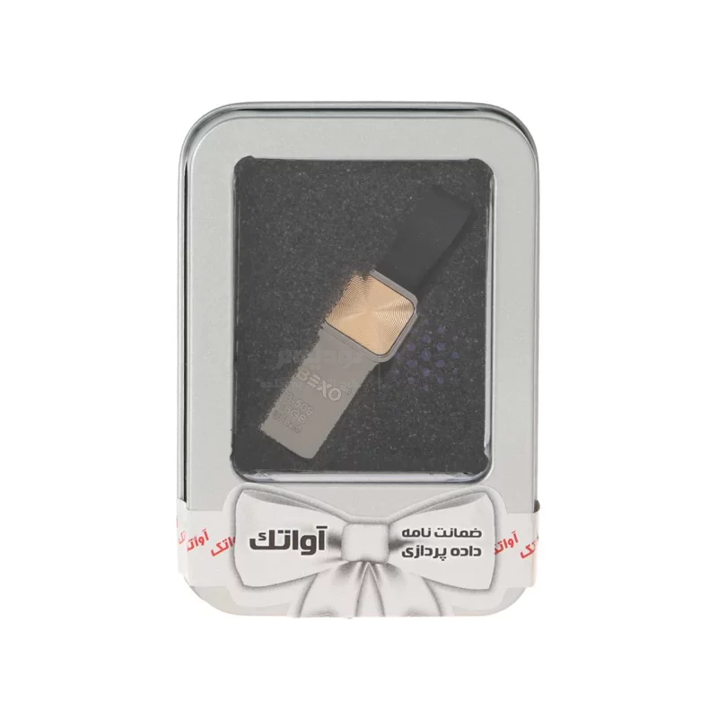 BEXO B-509 USB2.0 Flash Memory - 16GB (گارانتی داده پردازی آواتک) پک هدیه - مشکی طلایی - تصویر 3