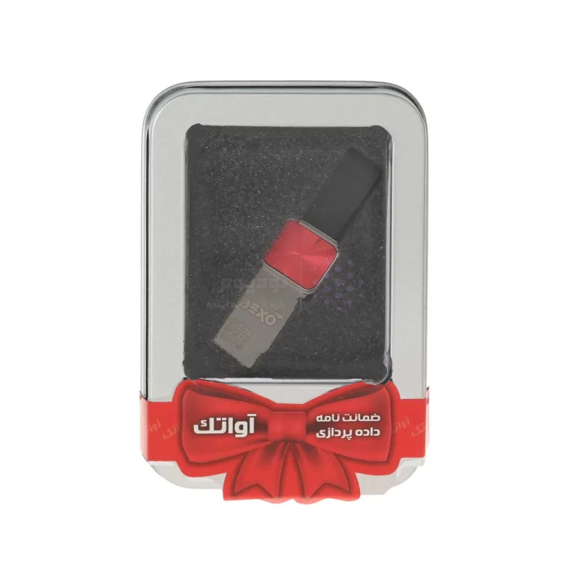 BEXO B-509 USB2.0 Flash Memory - 32GB (گارانتی داده پردازی آواتک) پک هدیه - مشکی قرمز - تصویر 3
