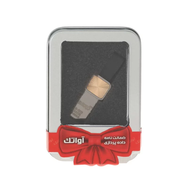 BEXO B-509 USB2.0 Flash Memory - 32GB (گارانتی داده پردازی آواتک) پک هدیه - مشکی طلایی - تصویر 2