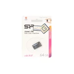 Silicon Power JEWEL J06 USB3.2 Flash Memory-64GB (گارانتی GSM سرویس رهاگستر) مشکی