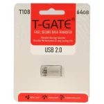 T-GATE T108 USB2.0 Flash Memory - 64GB - (گارانتی آسان سرویس) نقره ای