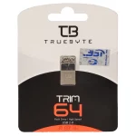 TRUEBYTE TRIM USB2.0 Flash Memory - 64GB (گارانتی مادام العمر شرکت آی تین) مشکی
