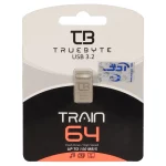 TRUEBYTE TRAIN USB3.1 Flash Memory (150MB/S) - 64GB (گارانتی مادام العمر شرکت آی تین) نقره ای