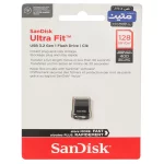 Sandisk Ultra Fit USB3.2 Flash Memory- 128GB - (گارانتی متین) مشکی