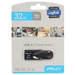 (گارانتی متین) مشکی - PNY Attache4 USB3.1 Flash Memory - 32GB