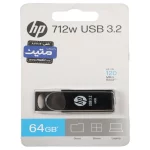 HP 712w USB3.0 Flash Memory - 64GB مشکی (گارانتی متین)