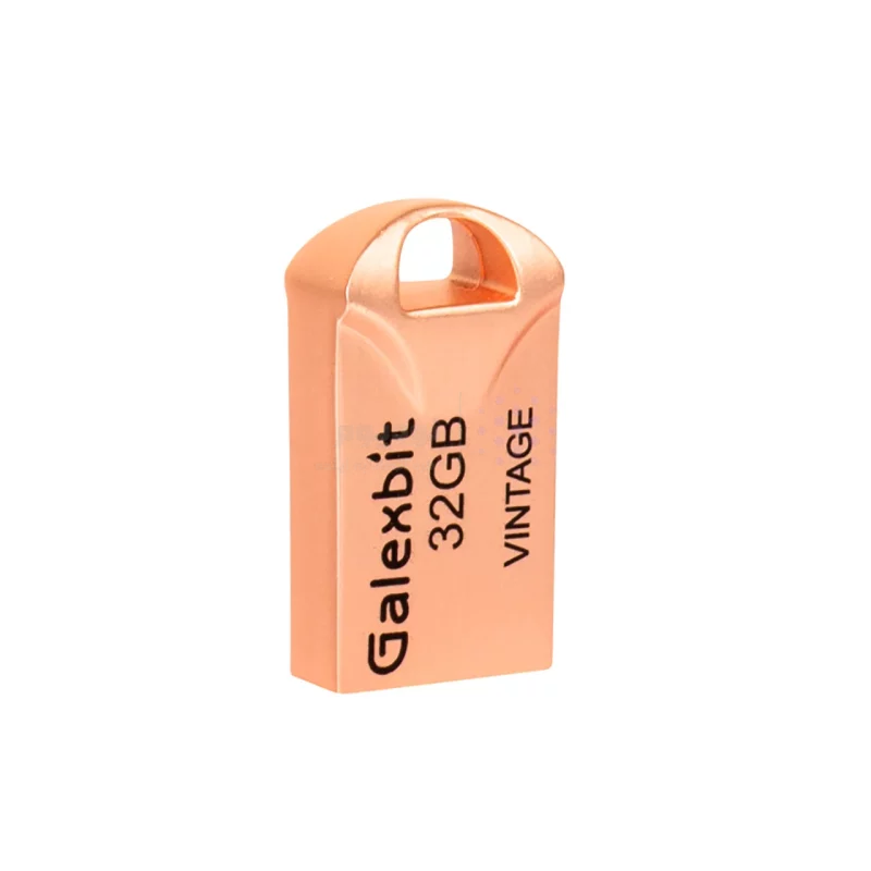 Galexbit Vintage USB2.0 Flash Memory-32GB (گارانتی تلاش) رزگلد - تصویر 3
