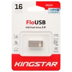KingStar Flo KS234 USB2.0 Flash Memory-16GB نقره ای(گارانتی متین)