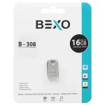BEXO B-308 USB2.0 Flash Memory-16GB (گارانتی داده پردازی آواتک) نقره ای