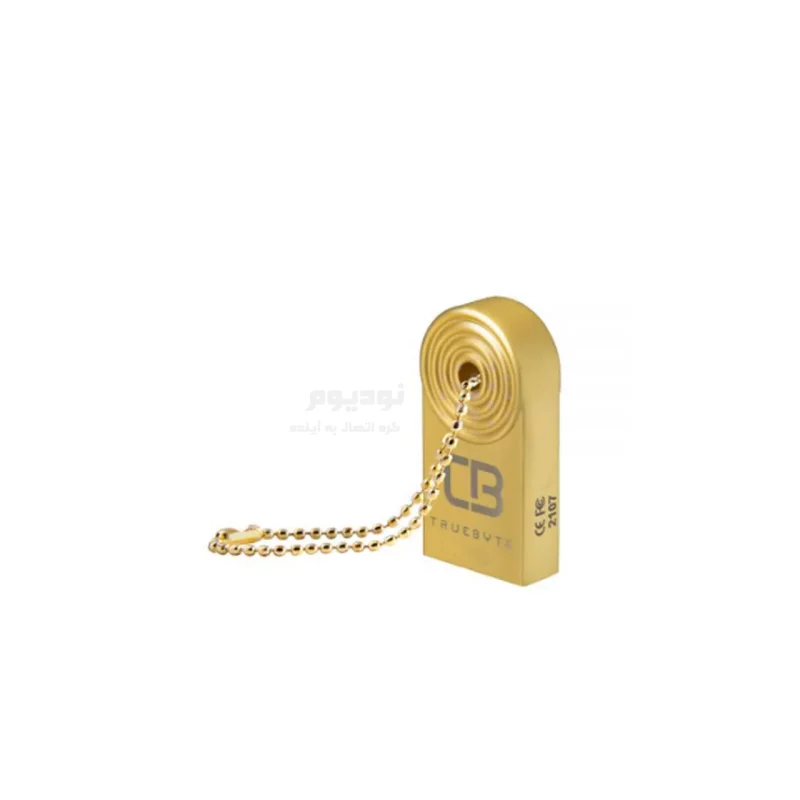 TRUEBYTE T3 USB2.0 Flash Memory-32GB طلایی (گارانتی مادام العمر شرکت آی تین) - تصویر 3