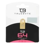 TRUEBYTE T2 USB2.0 Flash Memory-64GB طلایی (گارانتی مادام العمر شرکت آی تین)