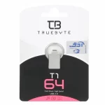 TRUEBYTE T1 USB2.0 Flash Memory-64GB نقره ای (گارانتی مادام العمر شرکت آی تین)