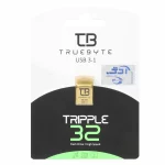 TRUEBYTE TRIPPLE USB3.1 Flash Memory-32GB طلایی (گارانتی مادام العمر شرکت آی تین)