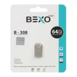 BEXO B-308 USB2.0 Flash Memory - 64GB (گارانتی داده پردازی آواتک) نقره ای