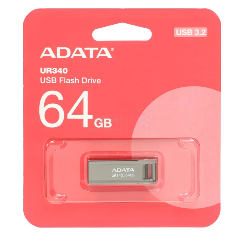 ADATA ROYAL UR340 USB 3.2 Flash Memory - 64GB مشکی - (گارانتی پنج ساله آونگ) - تصویر 5