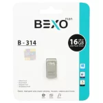 BEXO B-314 USB2.0 Flash Memory - 16GB (گارانتی داده پردازی آواتک) نقره ای