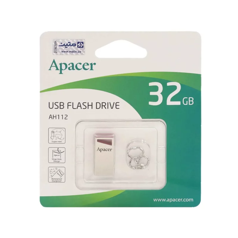 Apacer AH112 USB2.0 Flash Memory-32GB(گارانتی متین) - تصویر 2
