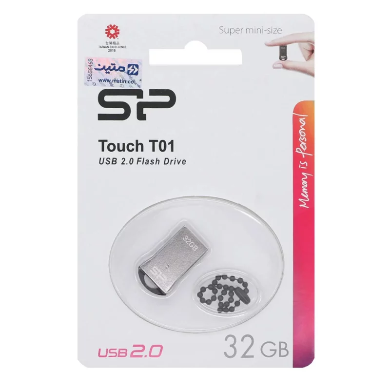 Silicon Power Touch T01 USB2.0 Flash Memory-32GB(گارانتی متین) - تصویر 2