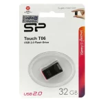 Silicon Power Touch T06 USB2.0 Flash Memory-32GB (گارانتی متین) مشکی