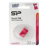 Silicon Power Touch T08 USB2.0 Flash Memory-32GB (گارانتی متین) صورتی
