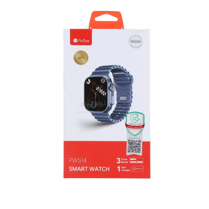 ساعت هوشمند ProOne مدل PWS14 Smart Watch - آبی - تصویر 4