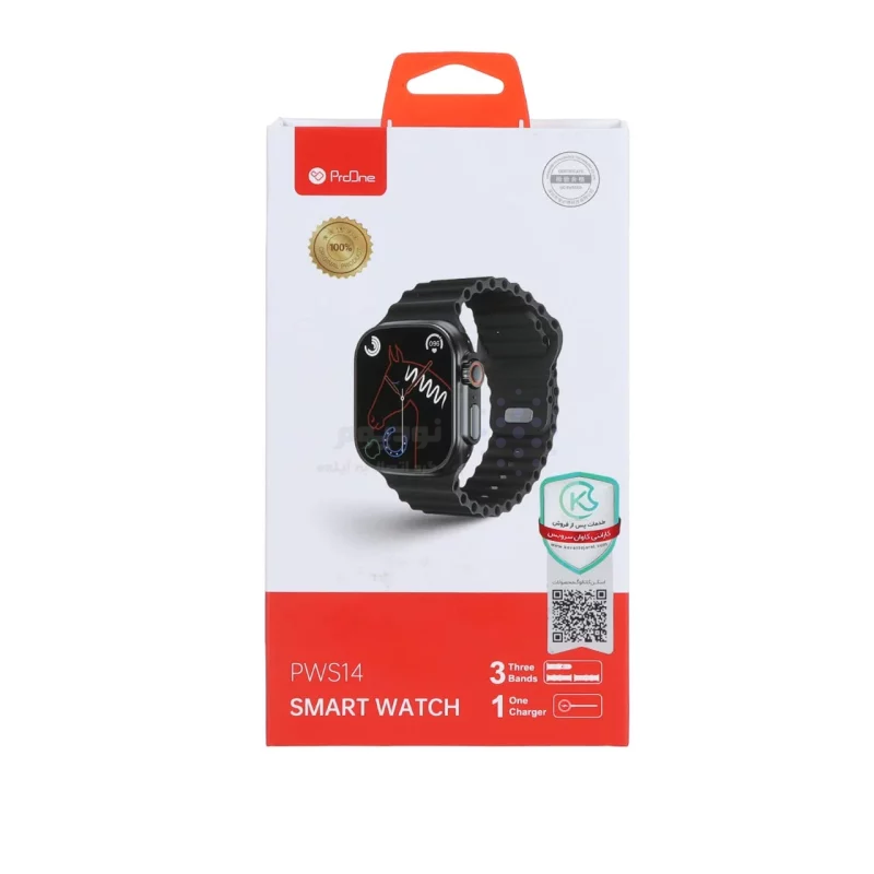 ساعت هوشمند ProOne مدل PWS14 Smart Watch - مشکی - تصویر 4
