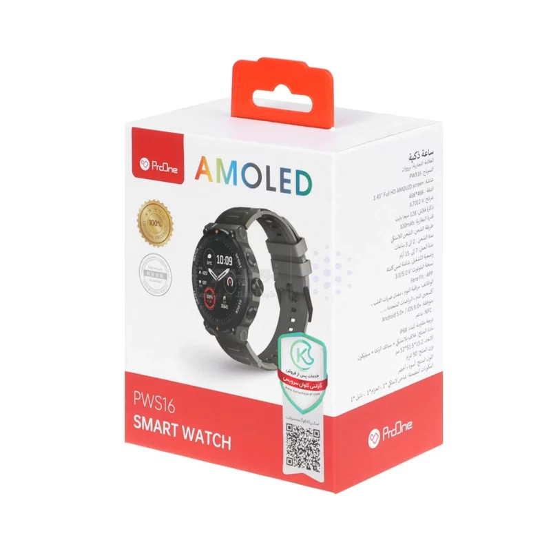 ساعت هوشمند ProOne مدل PWS16 Smart Watch - سبز - تصویر 4