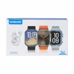 پک ساعت هوشمند WISME مدل WS-X19 ULTRA 3 - مشکی - DST (گارانتی شش ماهه) - تصویر 7