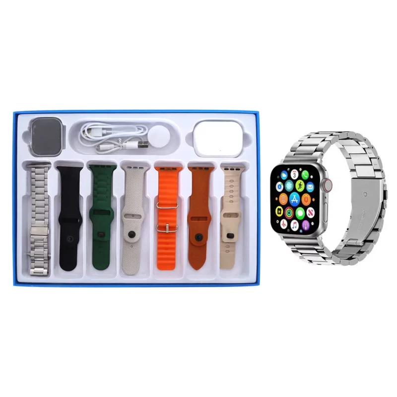 پک ساعت هوشمند WISME مدل WISME-X15 - نقره ای - DST (گارانتی شش ماهه) - تصویر 2