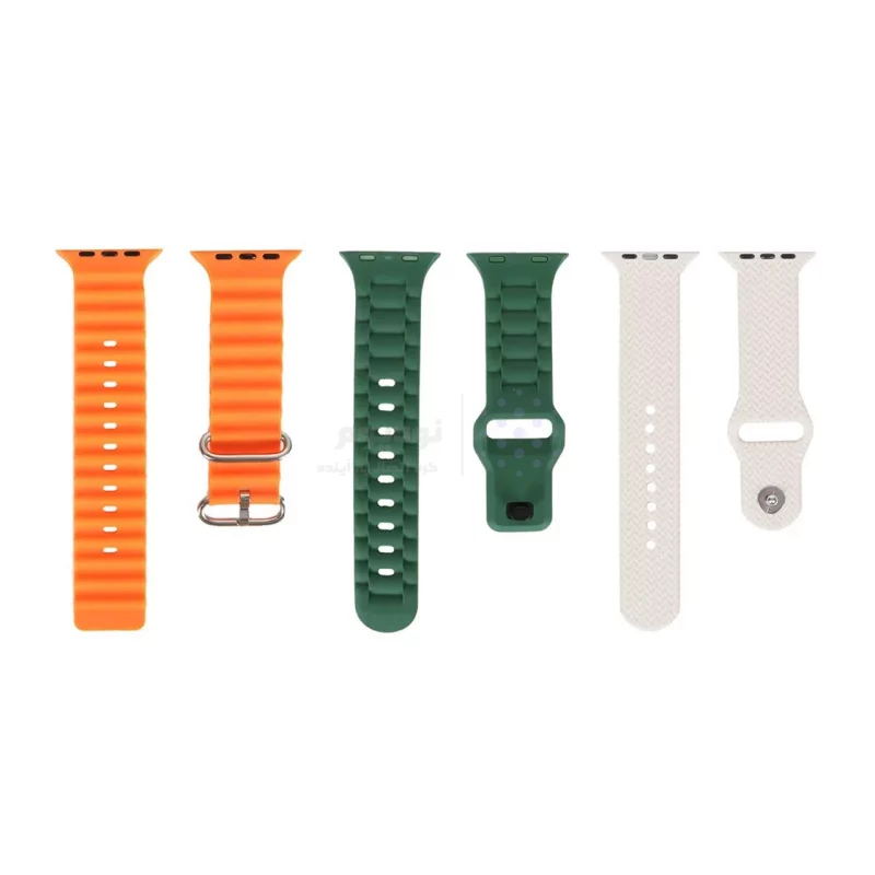 پک ساعت هوشمند WISME مدل WISME-X15 - نقره ای - DST (گارانتی شش ماهه) - تصویر 4