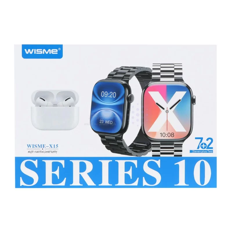 پک ساعت هوشمند WISME مدل WISME-X15 - طلایی - DST (گارانتی شش ماهه) - تصویر 5