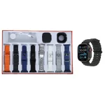پک ساعت هوشمند مدل Y80 ULTRA 3 - مشکی