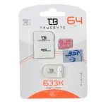 سفید (گارانتی مادام‌العمر شرکت آی تین) TRUEBYTE microSDXC & adapter U3 Class 10 633X -95MB/s - 64GB