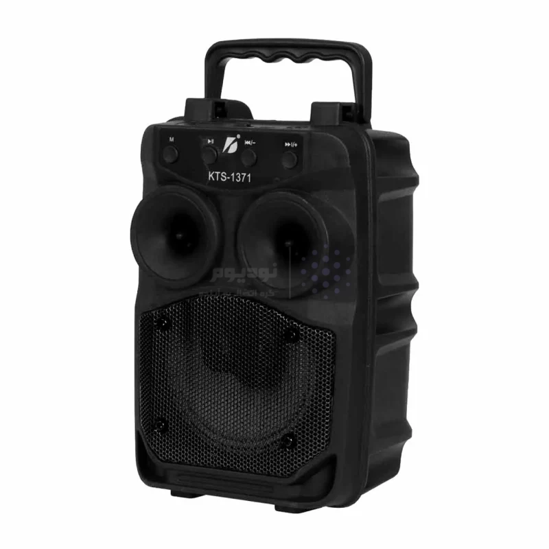 اسپیکر5W بی سیم BIG SOUND مدل KTS-1371 - مشکی - تصویر 3