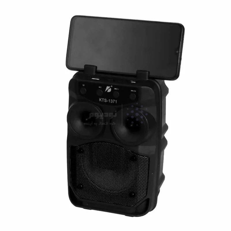 اسپیکر5W بی سیم BIG SOUND مدل KTS-1371 - مشکی - تصویر 5