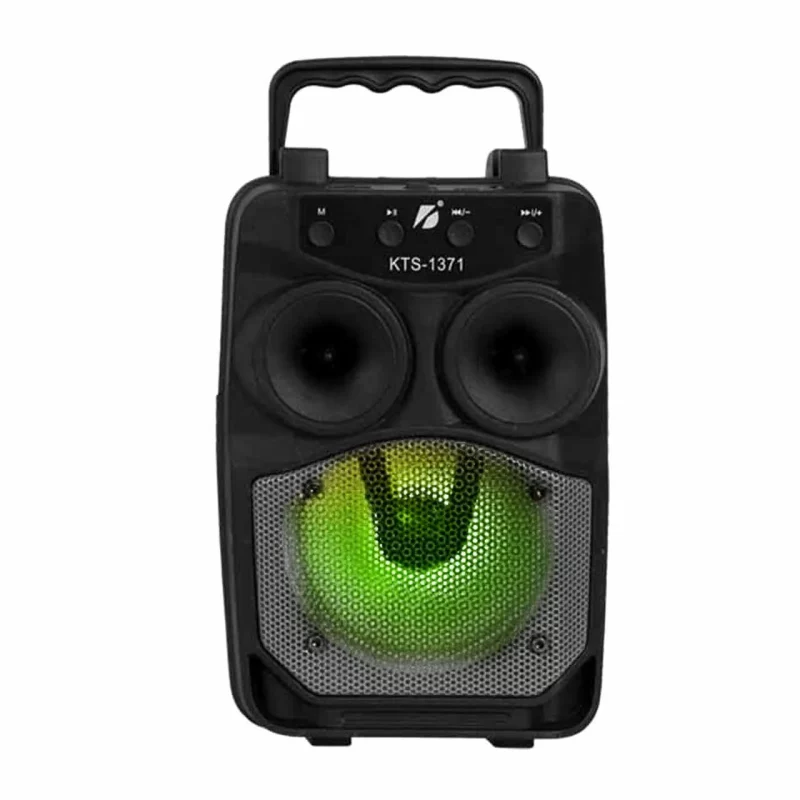 اسپیکر5W بی سیم BIG SOUND مدل KTS-1371 - خاکستری - تصویر 2