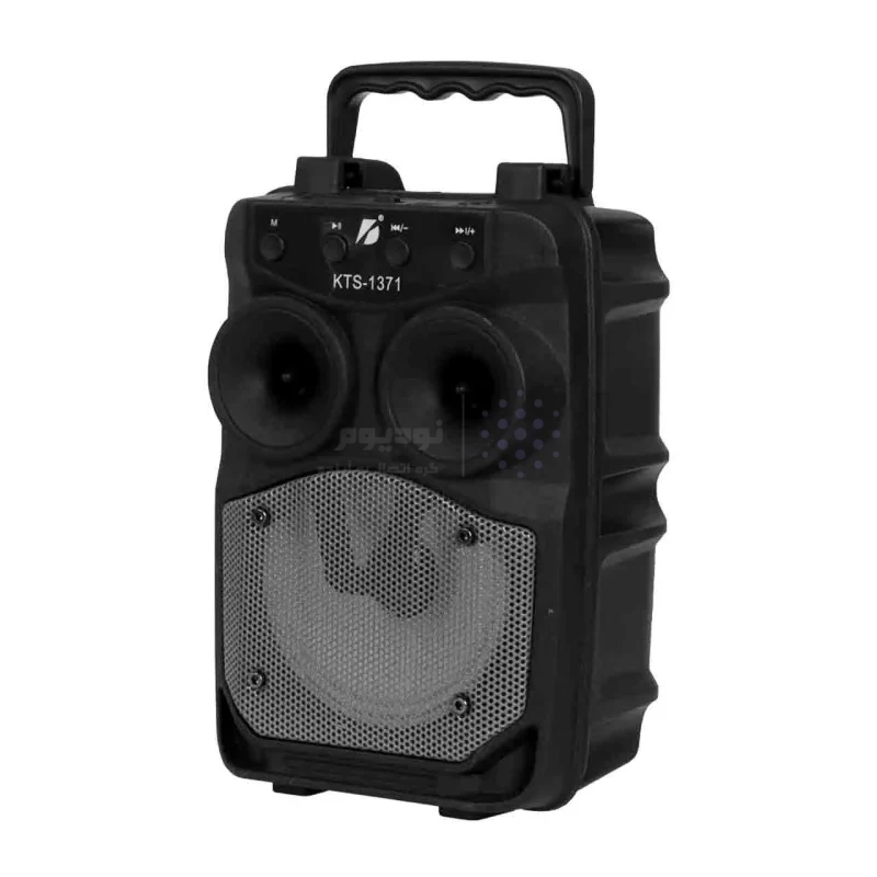 اسپیکر5W بی سیم BIG SOUND مدل KTS-1371 - خاکستری - تصویر 4
