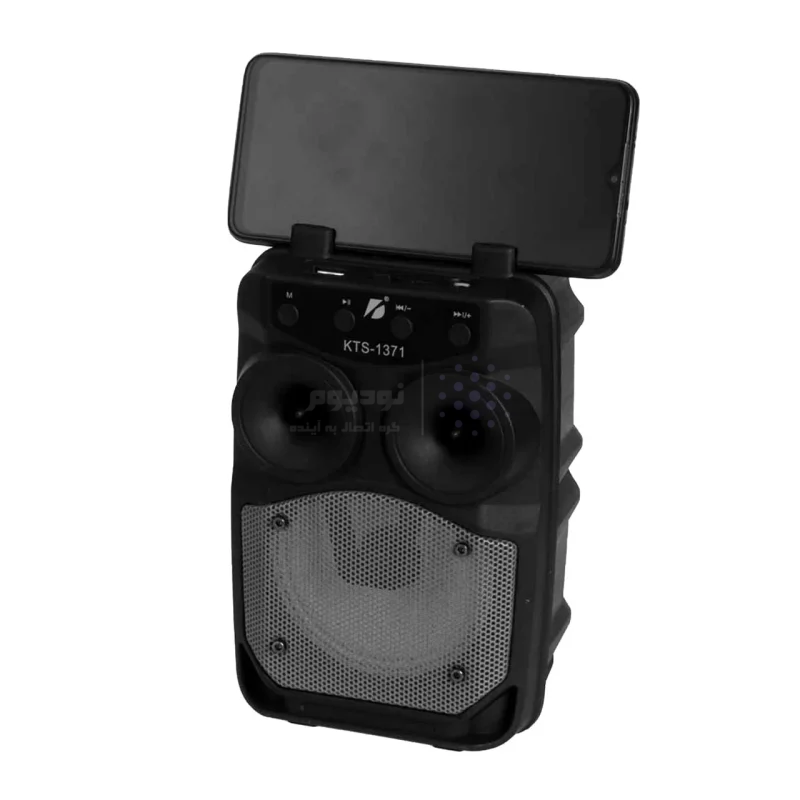 اسپیکر5W بی سیم BIG SOUND مدل KTS-1371 - خاکستری - تصویر 5