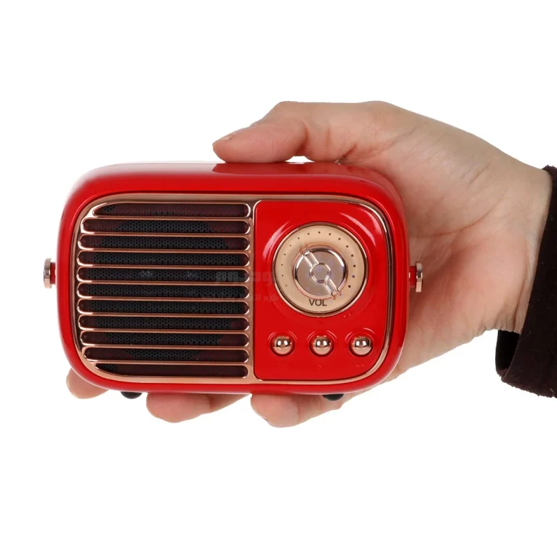 اسپیکر 5W بی سیم Greatnice مدل GTS-1959 - قرمز - تصویر 6
