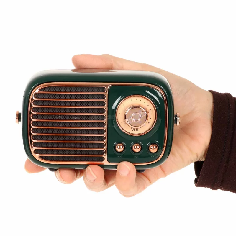 اسپیکر 5W بی سیم Greatnice مدل GTS-1959 - سبز - تصویر 6