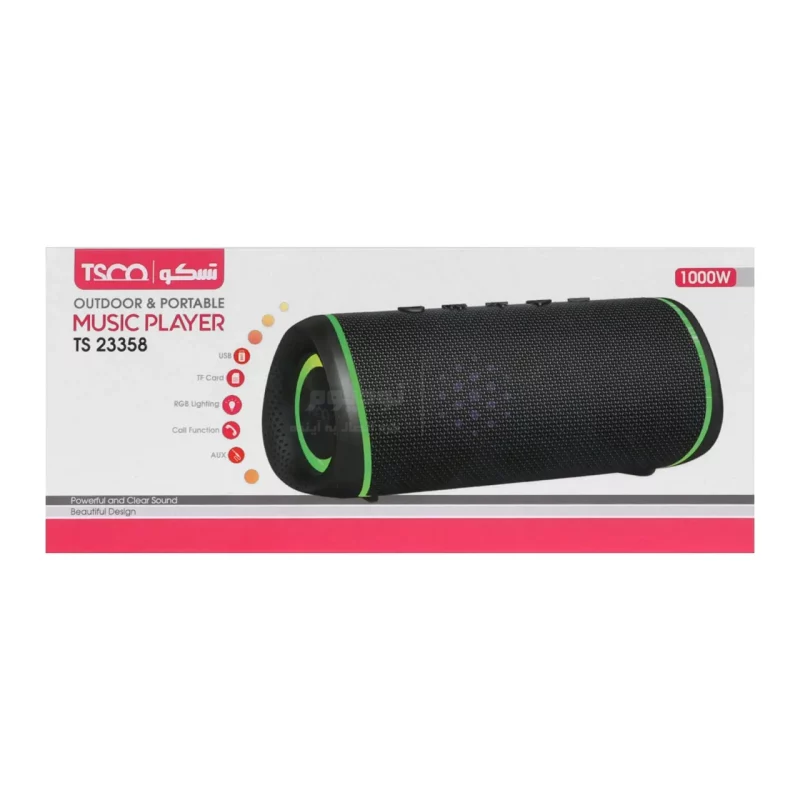 اسپیکر بی سیم 16 وات TSCO مدل TS 23358 - مشکی - تصویر 9