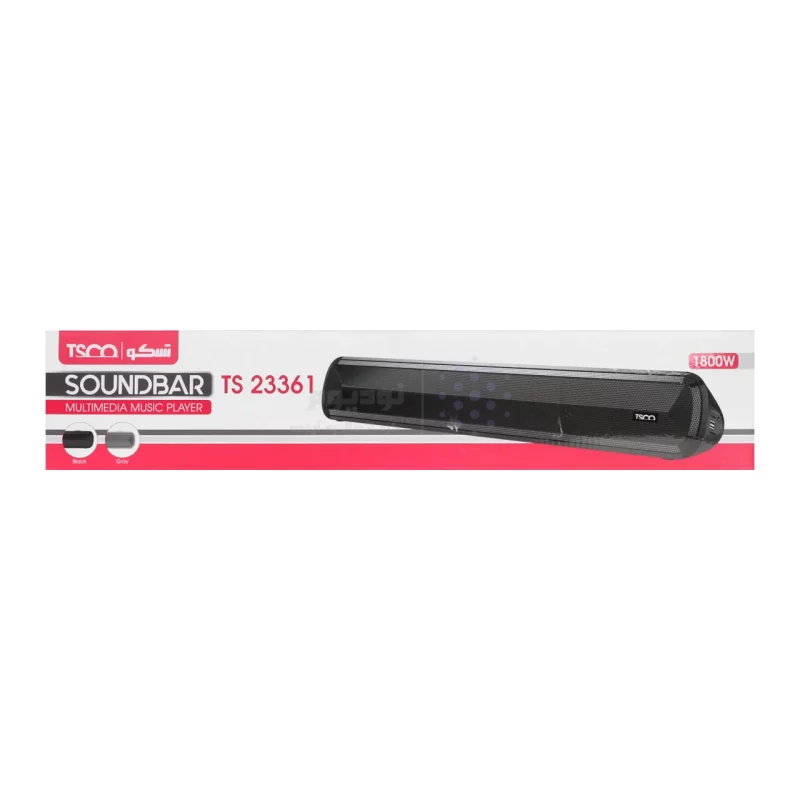 اسپیکر ساندبار 20 وات TSCO مدل TS 23361 - مشکی - تصویر 8