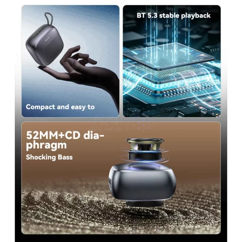 اسپیکر بی سیم ضدآب Yesido مدل YSW24 5W - مشکی (گارانتی 18 ماه تعویض نیکان همراه) - تصویر 8