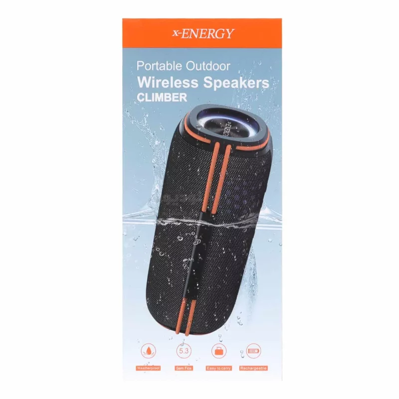 اسپیکر بی سیم X-Energy مدل Climber - مشکی (گارانتی IPM) - تصویر 12