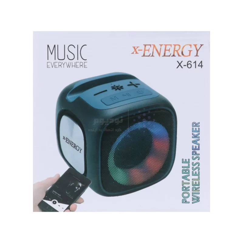 اسپیکر بی سیم X-Energy مدل X-614 - مشکی (گارانتی IPM) - تصویر 14