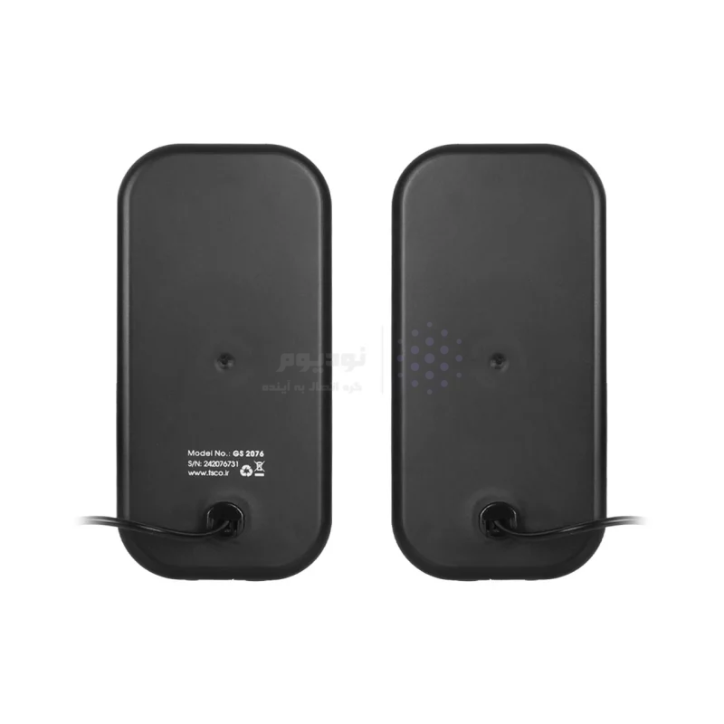 اسپیکر رومیزی دو تکه گیمینگ TSCO مدل GS 2076 - مشکی - تصویر 3