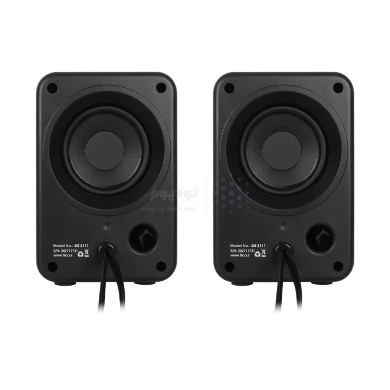 اسپیکر رومیزی سه تکه گیمینگ TSCO مدل GS 2111 - مشکی - تصویر 3