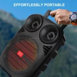 اسپیکر 10W بی سیم Sing-e مدل ZQS-6162 - مشکی - تصویر 8