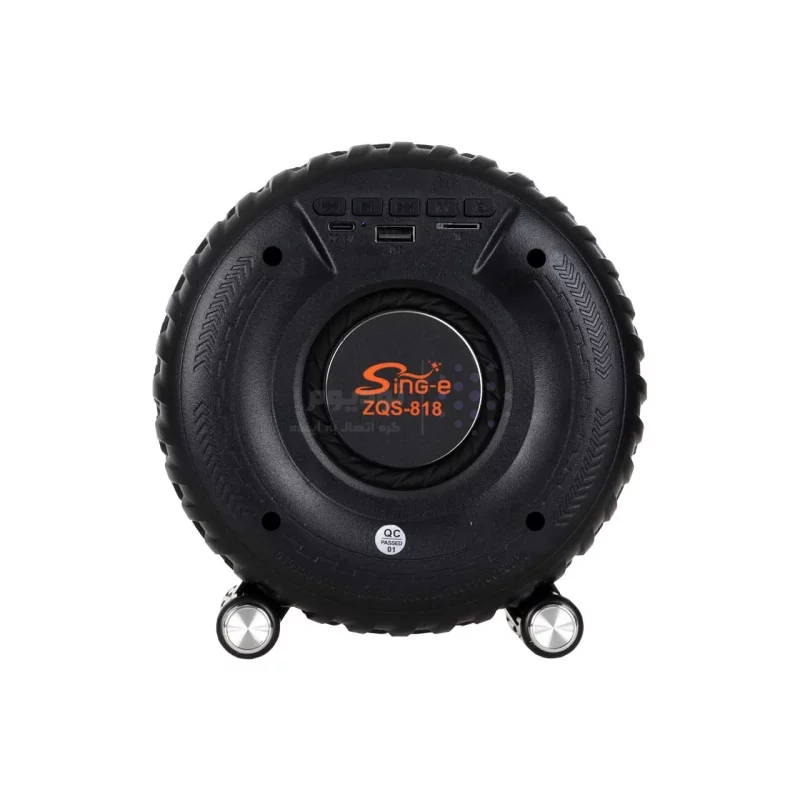 اسپیکر بی سیم Sing-e مدل ZQS-818 - مشکی - تصویر 4